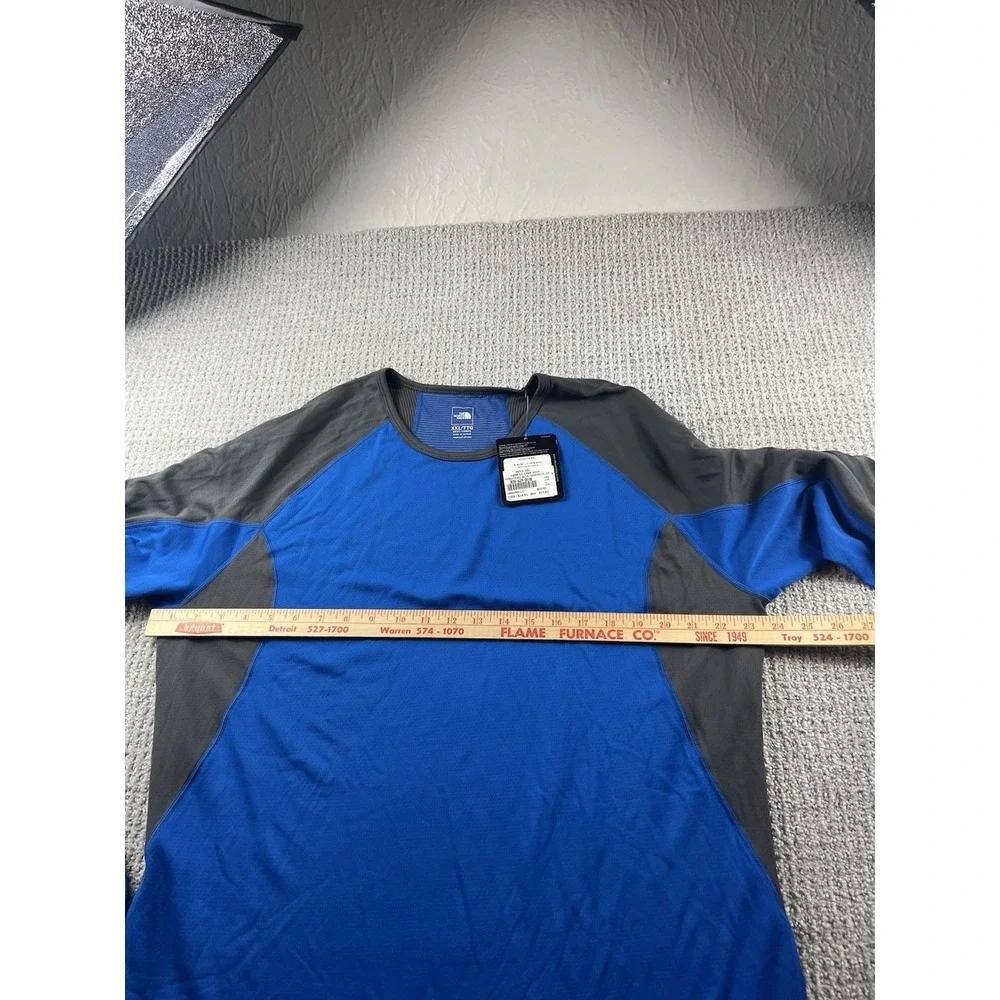 The North Face FlashDry Shirt Long Sleeve Warm Crew Performance Men's‎ XXL NWT